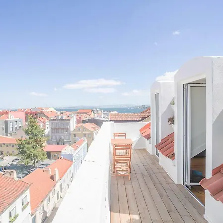 Rooftop W/ Two Terraces 公寓 Lisboa